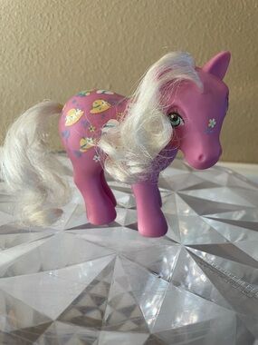 My Little Pony G1 1983 Bonnie Bonnets Purple Pony